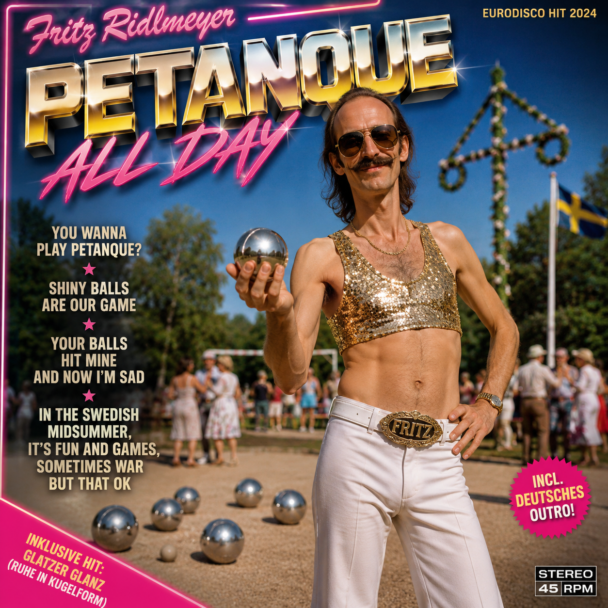 Petanque All Day — omslag